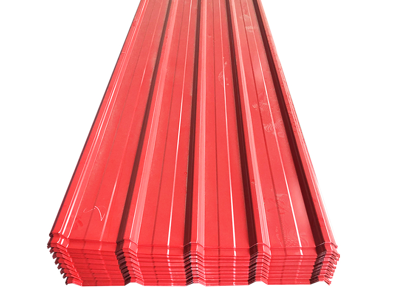 Factory direct sales Color Coated Galvanized Prepainted Corrugated roof Steel Roofing Tile