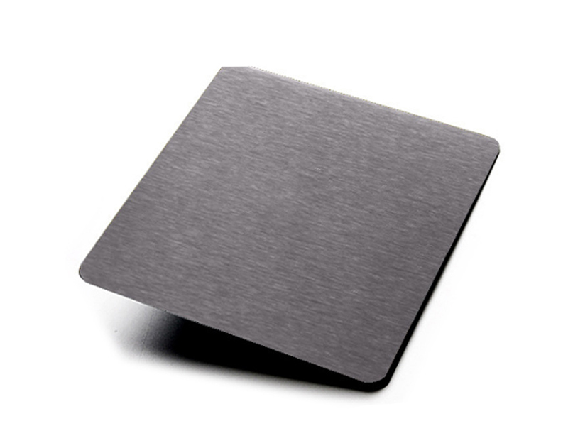 304 stainless steel color plate cross brushed stainless steel plate hotel engineering elevator decorative plate customization