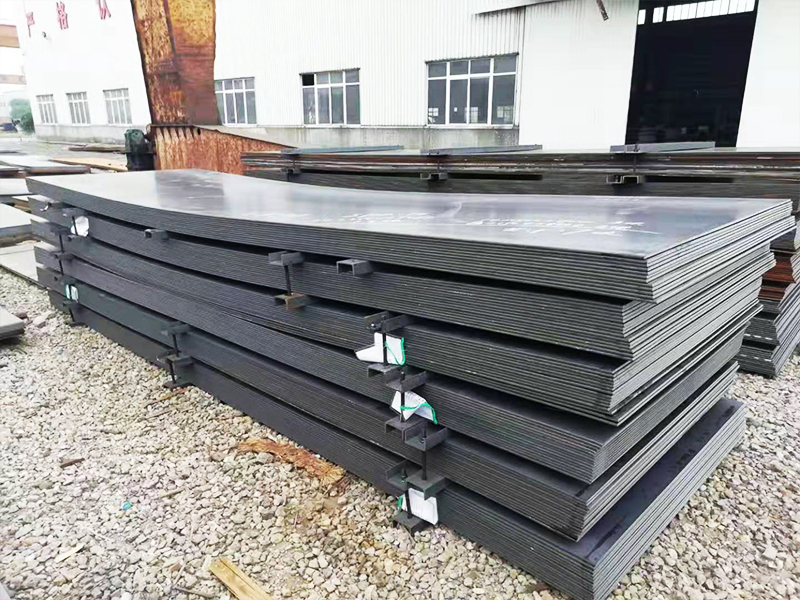 Factory stock Q355NHC/D/E weather resistant steel plate cutting alloy structure Kaden medium thick plate processing and retail