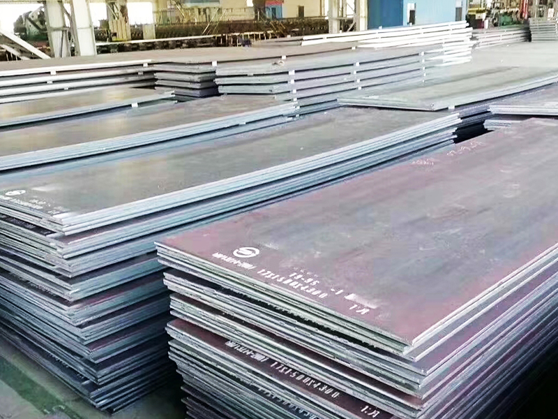 Q355B high-strength steel plate directly supplied by steel plate manufacturer cuts Q355C manganese plate medium thick wear-resistant high-strength steel plate