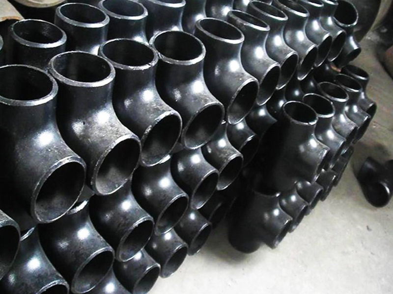 Carbon steel tee, high-pressure welding, equal diameter and large diameter tee pipe fittings for petroleum, SCH40