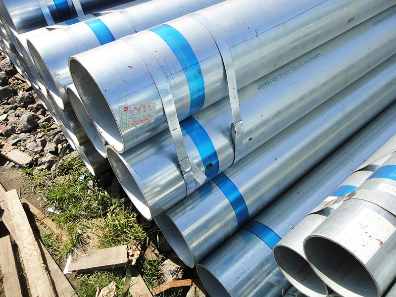 Hot dip galvanized steel pipe Municipal drainage pipe DN150 galvanized pipe Corrosion resistant steel pipe Aluminum zinc plated pipe