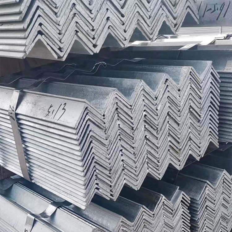 Hot-rolled equal angle iron zinc layer of angle steel can be customized