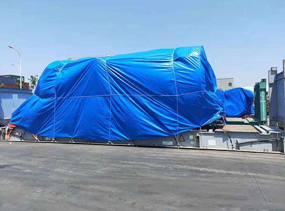 A 2t/h WHRB passed PSI by SGS and has been loaded in container.