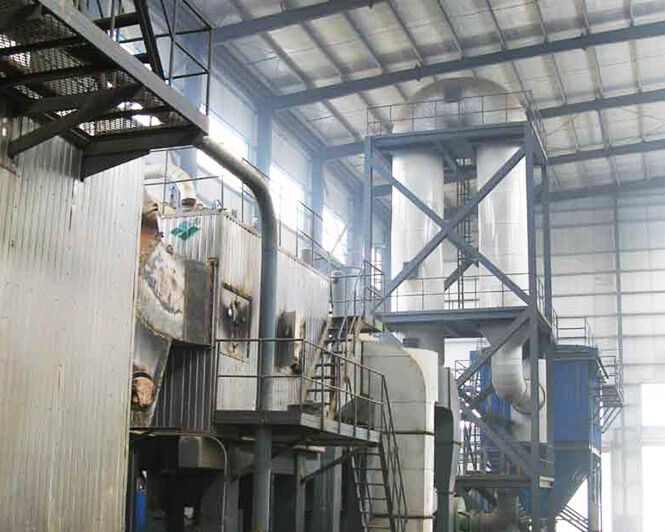 Solid waste incineration boiler