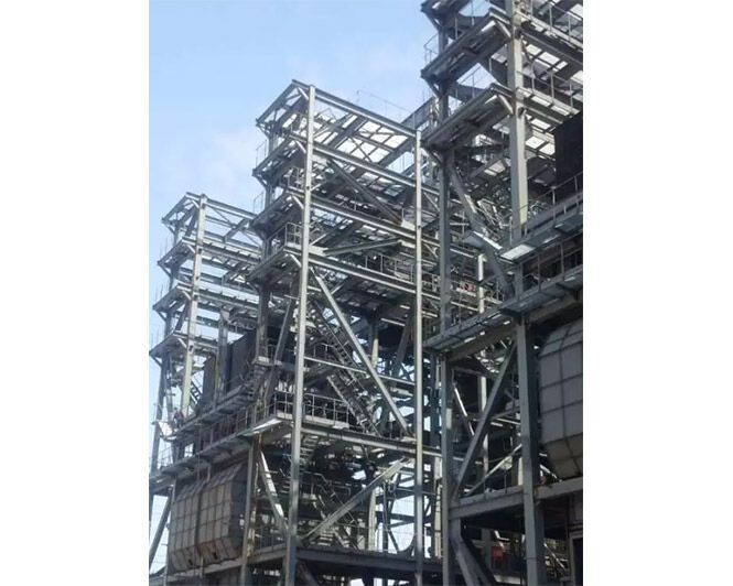 Coal fired steam boiler