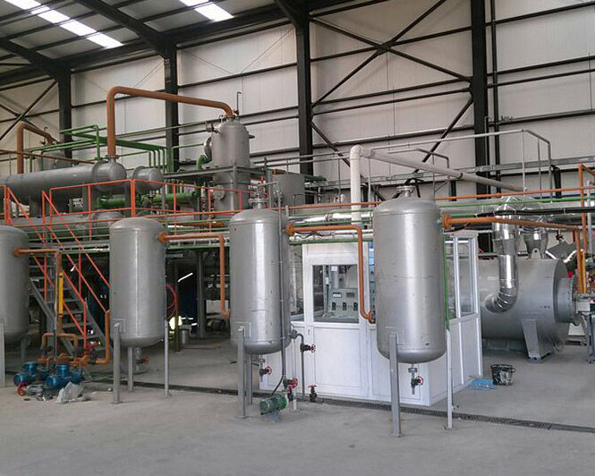 Fully Continuous Waste Tire Pyrolysis Plant