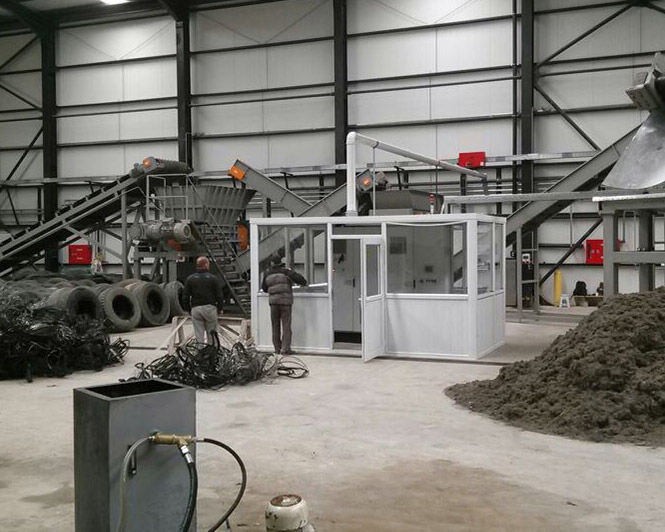 Fully Continuous Waste Tire Pyrolysis Plant