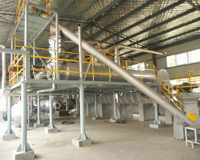 Fully Continuous Waste Tire Pyrolysis Plant