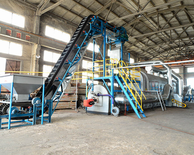 Fully Continuous Waste Tire Pyrolysis Plant