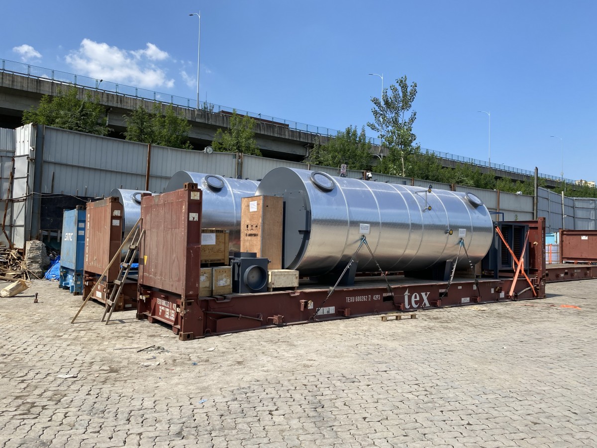 3 sets boiler are loaded today