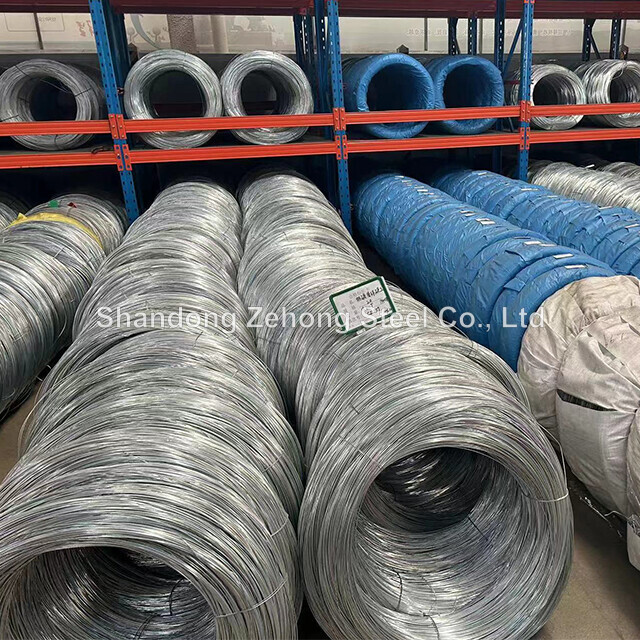 High Temperature Annealed Galvanized Wire BWG 21 22 20 24 for CD70 Clutch Cable Steel Wire Mesh