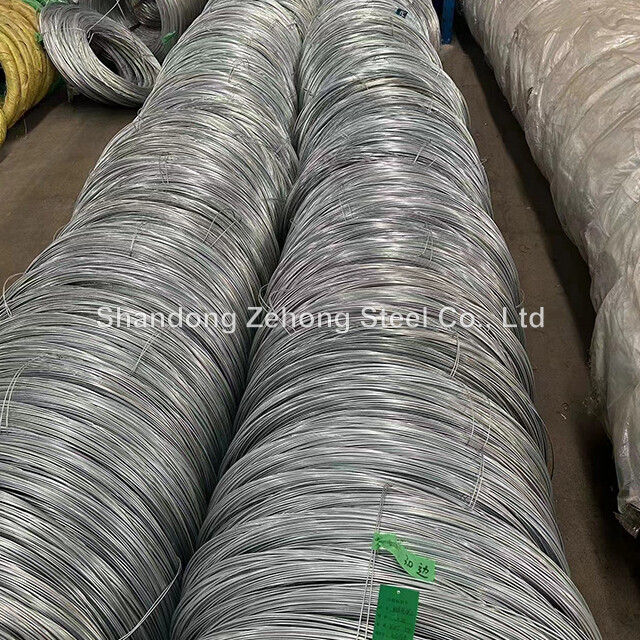 High Temperature Annealed Galvanized Wire BWG 21 22 20 24 for CD70 Clutch Cable Steel Wire Mesh