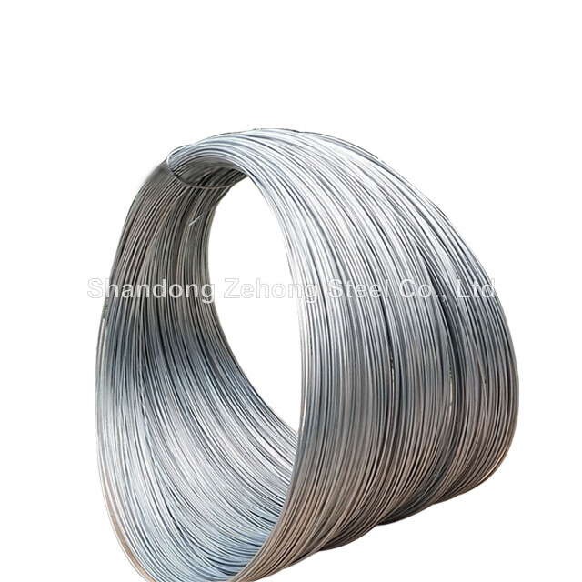 China Galvanized Steel Wire 0.7mm 0.8mm 1.2mm 1.6mm 1.8mm 2mm Diameter Hot-dipped Galvanized Wire