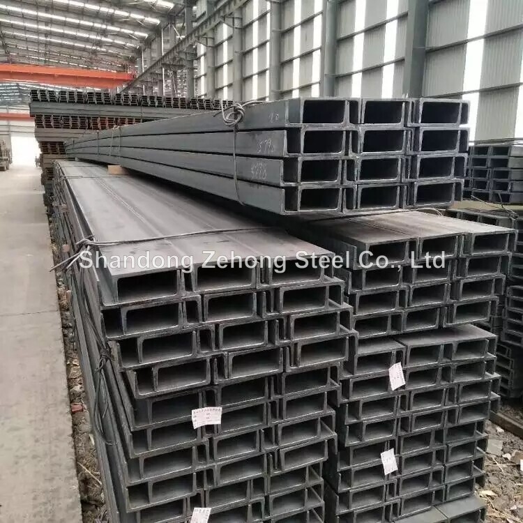 China Factory hot sale Carbon Steel ASTM JIS UN standard C Channel steel 