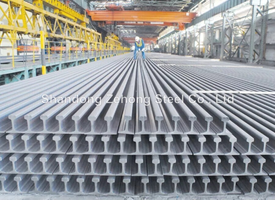 QU70 QU80 QU100 QU120 Mining Use Crane Steel Rail / Railroad Steel Rail