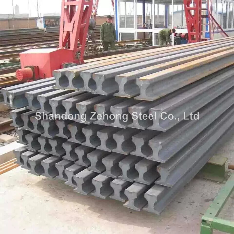 QU70 QU80 QU100 QU120 Mining Use Crane Steel Rail / Railroad Steel Rail