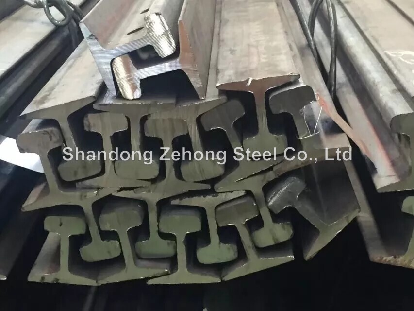 QU70 QU80 QU100 QU120 Mining Use Crane Steel Rail / Railroad Steel Rail