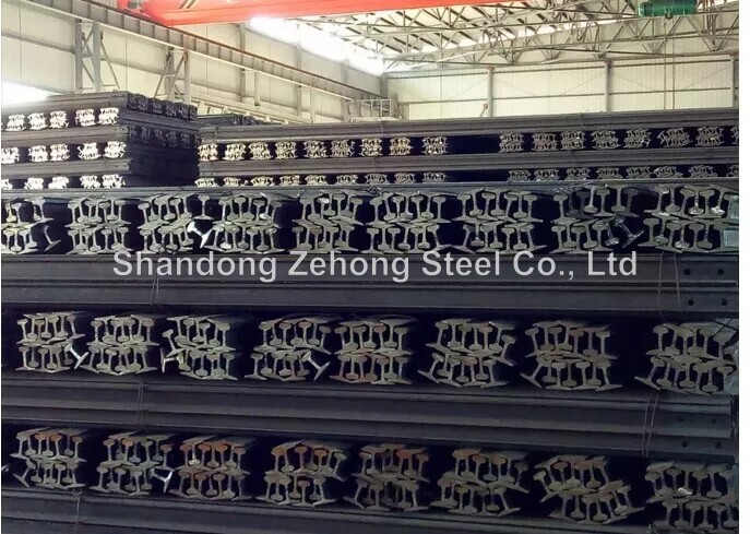 QU70 QU80 QU100 QU120 Mining Use Crane Steel Rail / Railroad Steel Rail