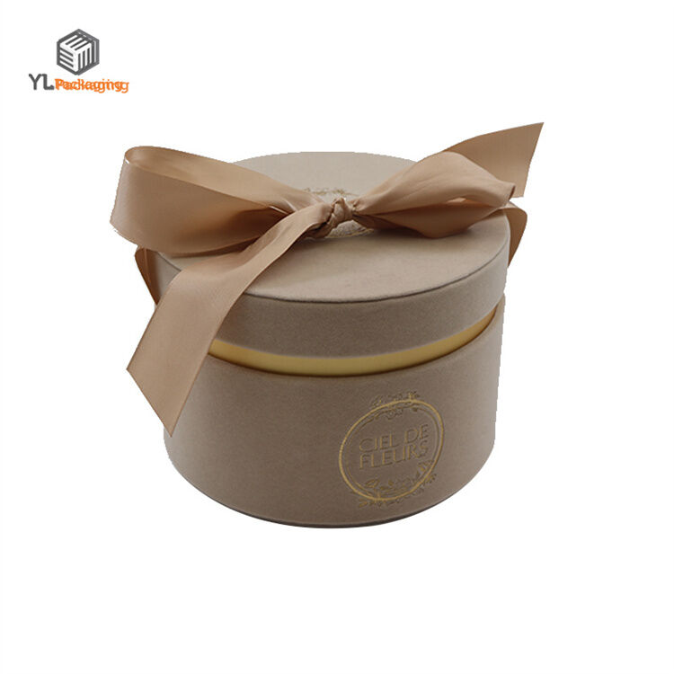 custom luxury velvet boxes for flowers