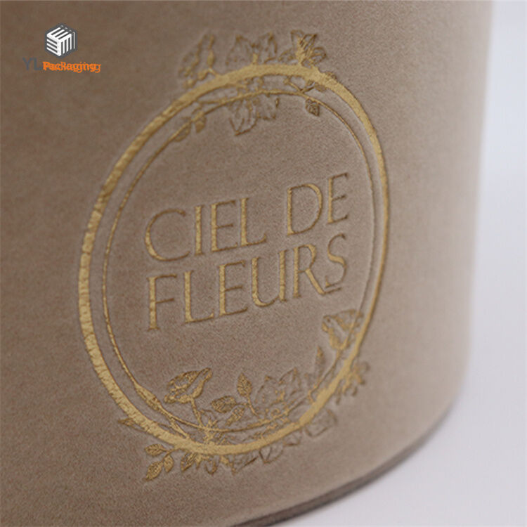 custom luxury velvet boxes for flowers