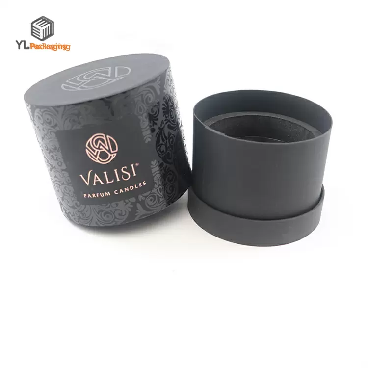 luxury round candle box