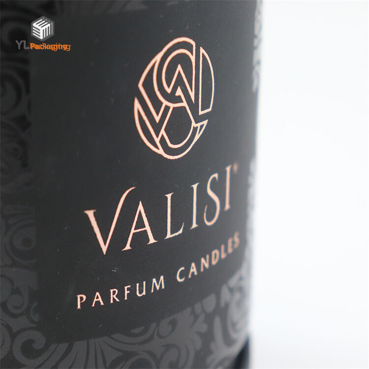 luxury round candle box