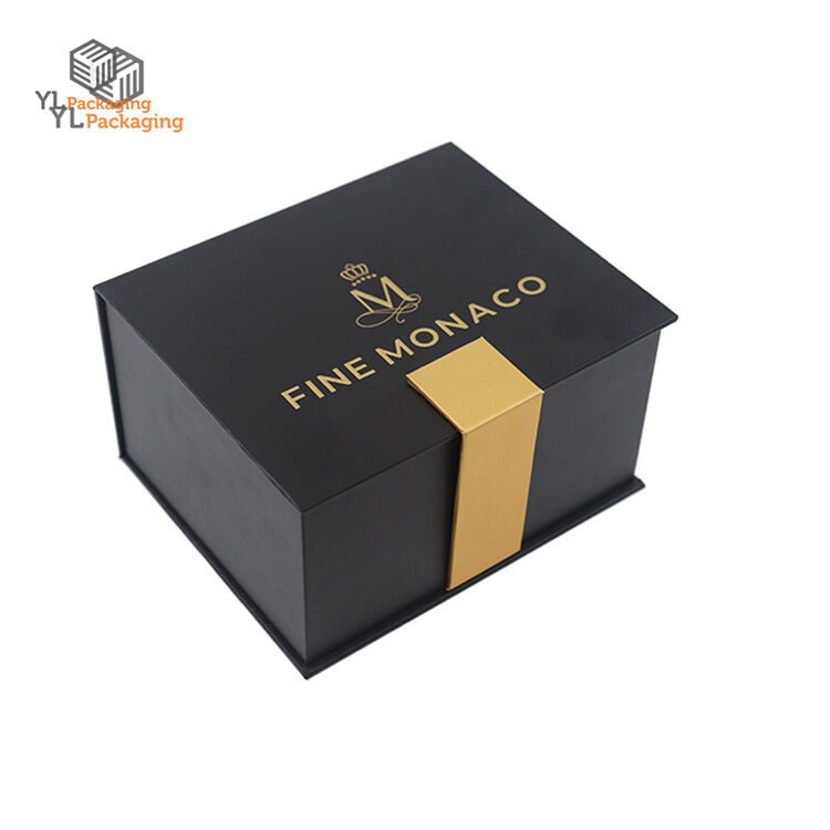 luxury high quality  black caviar box manufacturer that can put ice bag