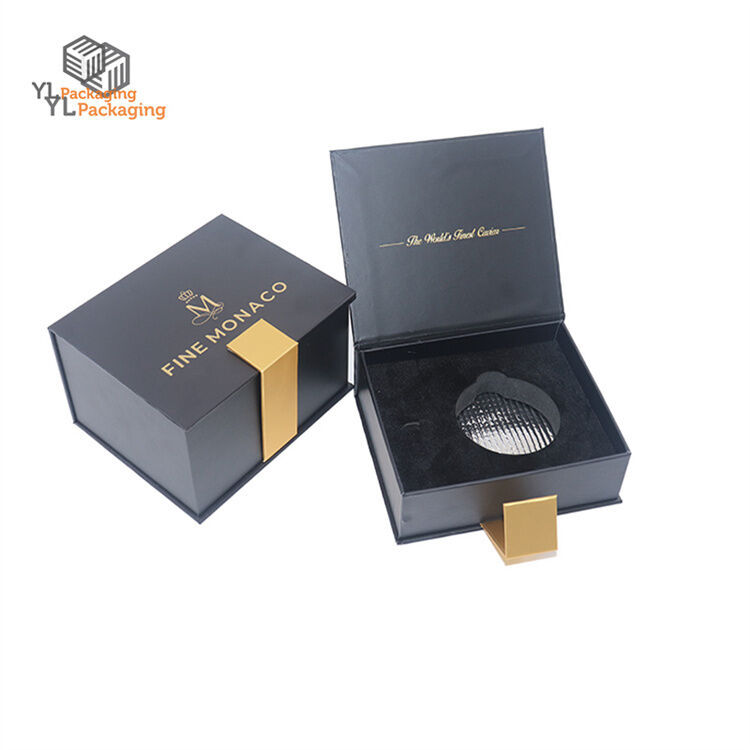 caviar presentation box front