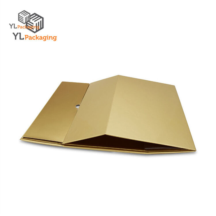 Custom Favor Paper Packing Gold Box fold