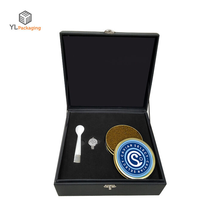 High Quality Gift Caviar Packaging Food Paper Box