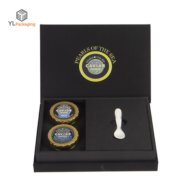 High Quality Gift Caviar Packaging Food Paper Box