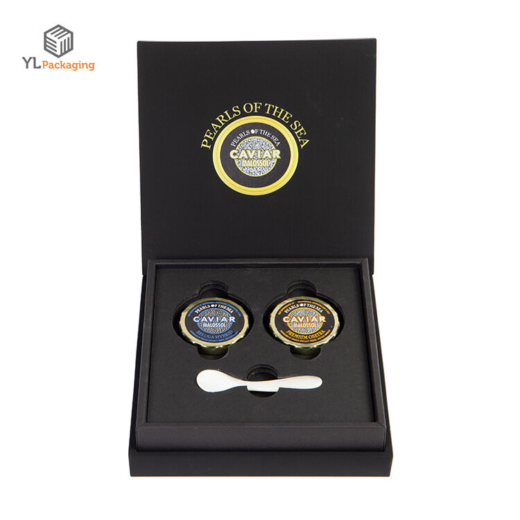 High Quality Gift Caviar Packaging Food Paper Box