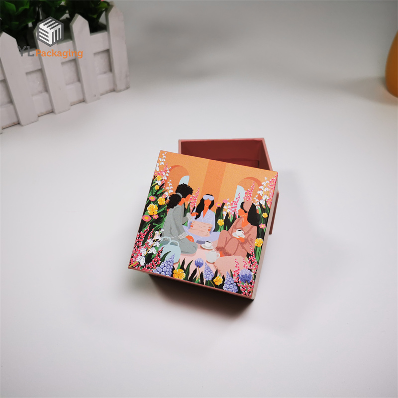 custom print rigid  small gift box