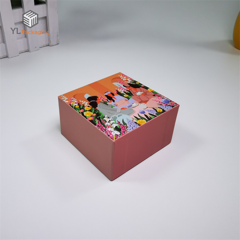 custom print rigid  small gift box