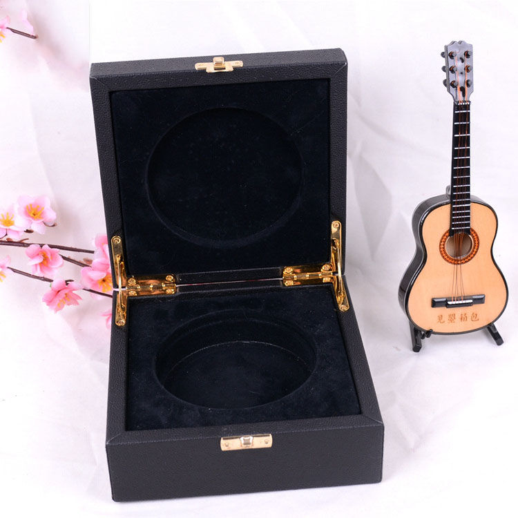 handmade custom luxury pu leather caviar packaging