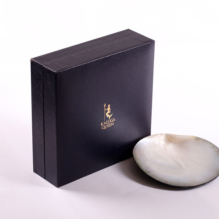 high quality custom caviar box with pu leather