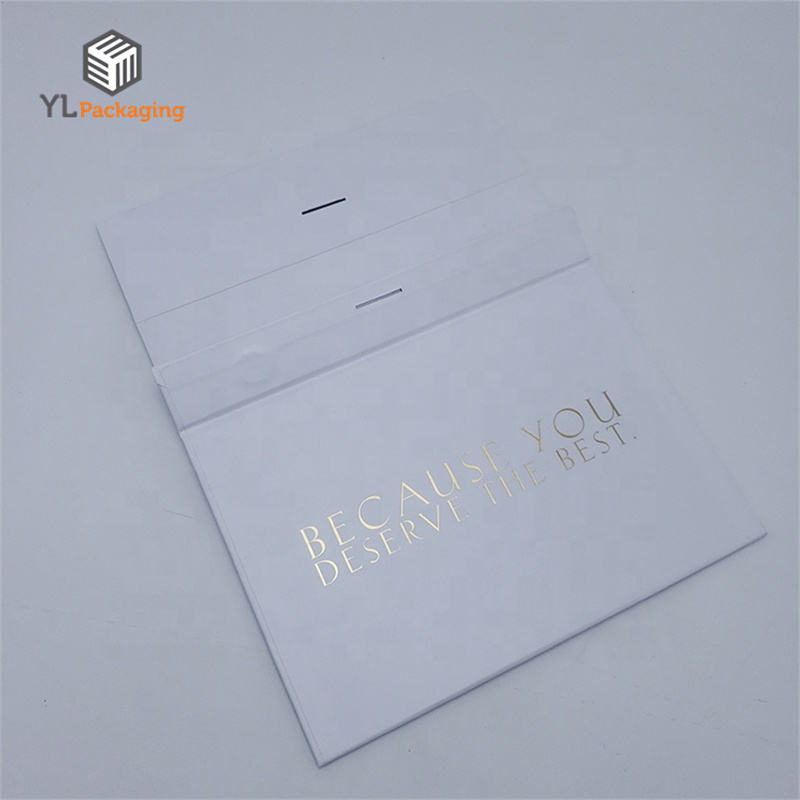 folding gift box with ribbon