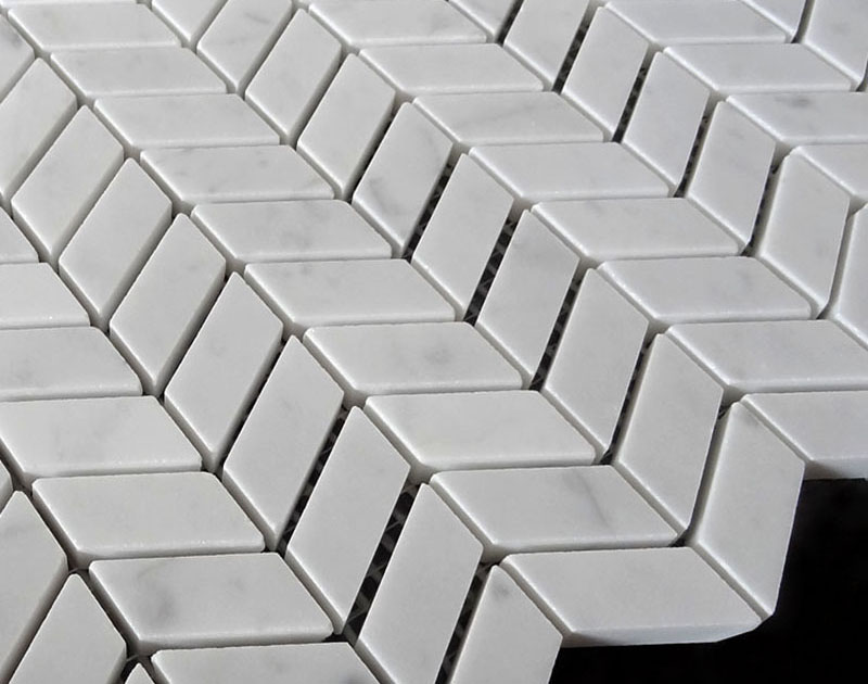 Chevron mosaic tile collection wholesale 