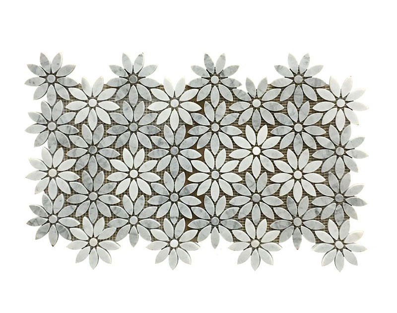 Flower mosaics tiles collection wholesale 