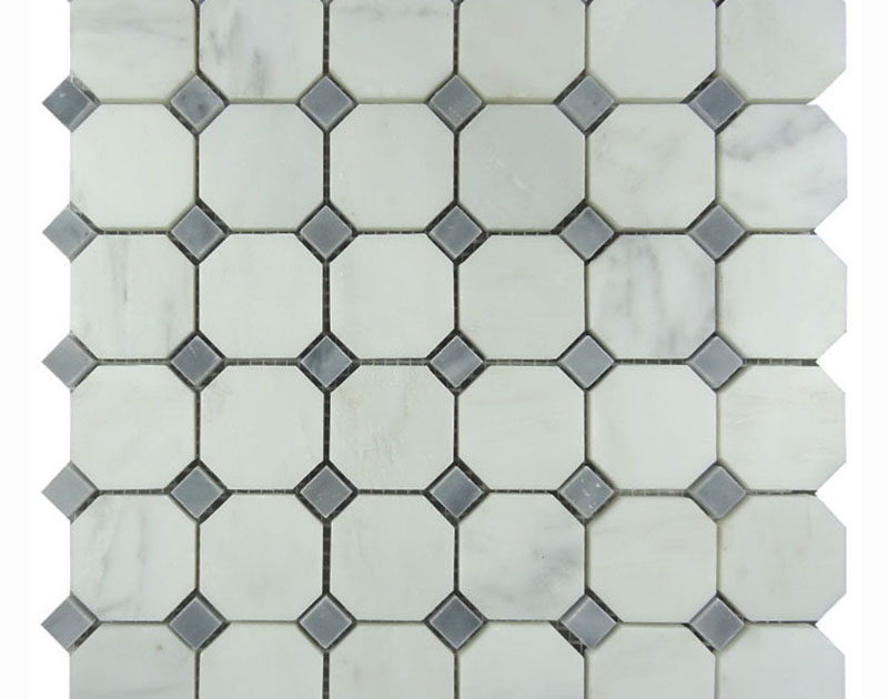 Marble octagon mosaics tile collection wholesale