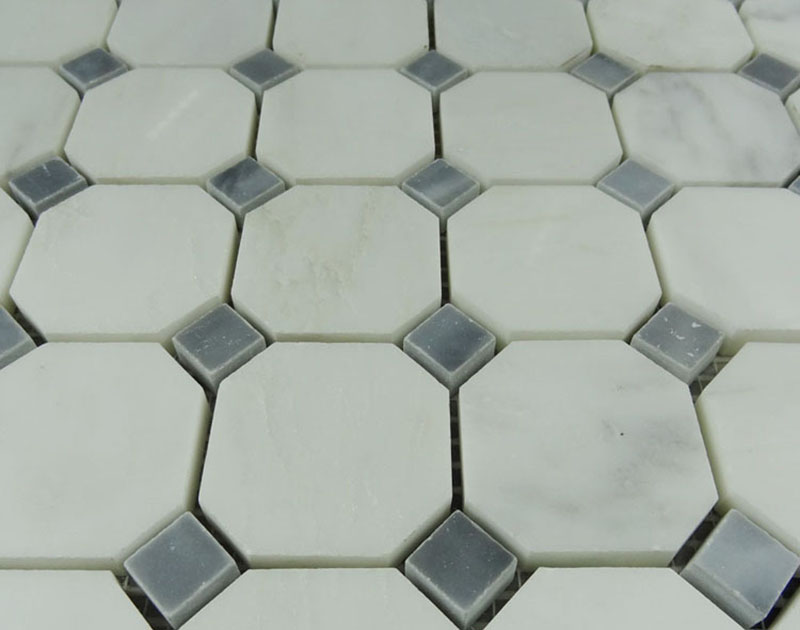 Marble octagon mosaics tile collection wholesale