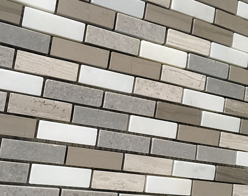 Strip marble mosaic tile collection wholesale
