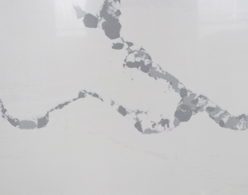 High density quartz stone polished surface carrara quartz stone Calacalta blak