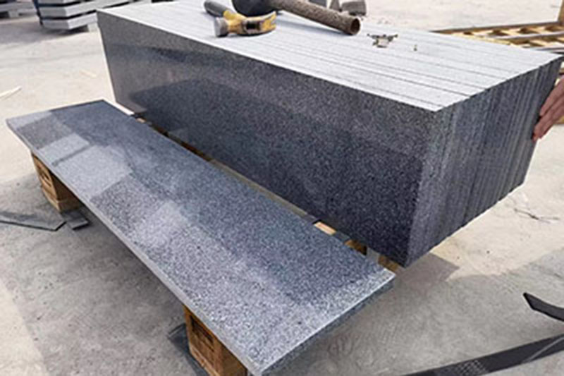 Lu Grey granite paving