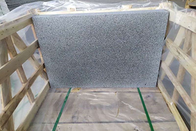 Mid Grey granite paving