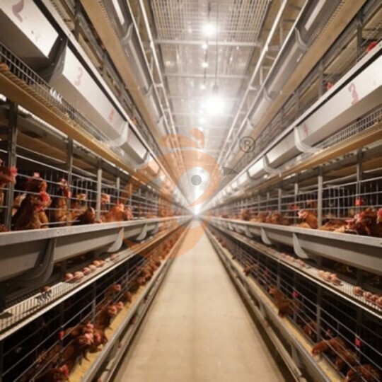 Layer battery cage system (13)
