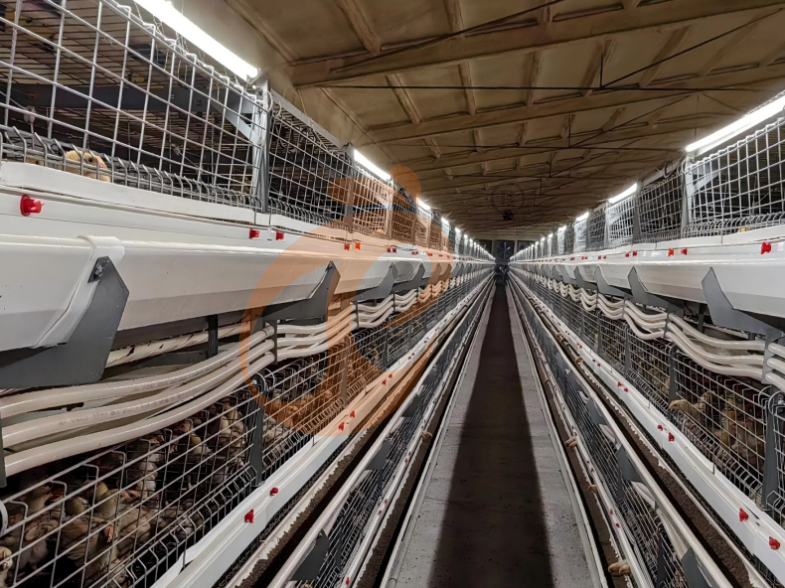 Semi Automatic H Frame Brooder Battery Cage System