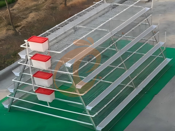 Battery Cage And Farm Equipment In Smart Poultry Farm