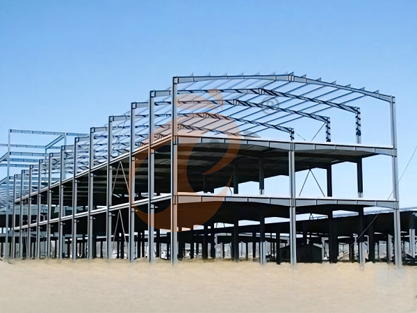 Prefab steel poultry house (1)